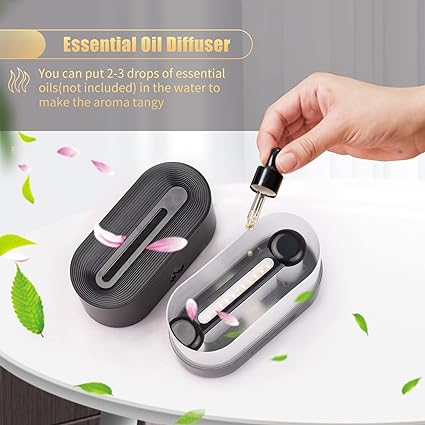 ZenFlame™ Aroma Diffuser – Flame Effect Essential Oil Humidifier