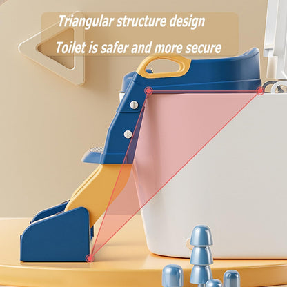 TinyStep™ Kids Adjustable  Toilet Training Ladder Seat