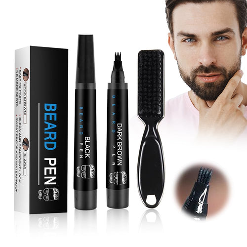 BeardKing™ Filler Pen Kit - Waterproof, Sweatproof, Long-Lasting Beard Pencil for Men