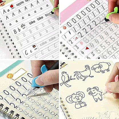 EduGlow™ Magic Practice Copybook Set