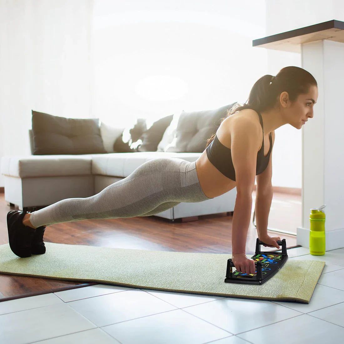 PowerFlex™ 4-in-1 Color-Coded Push-Up Board | Portable Home Gym Trainer 💪