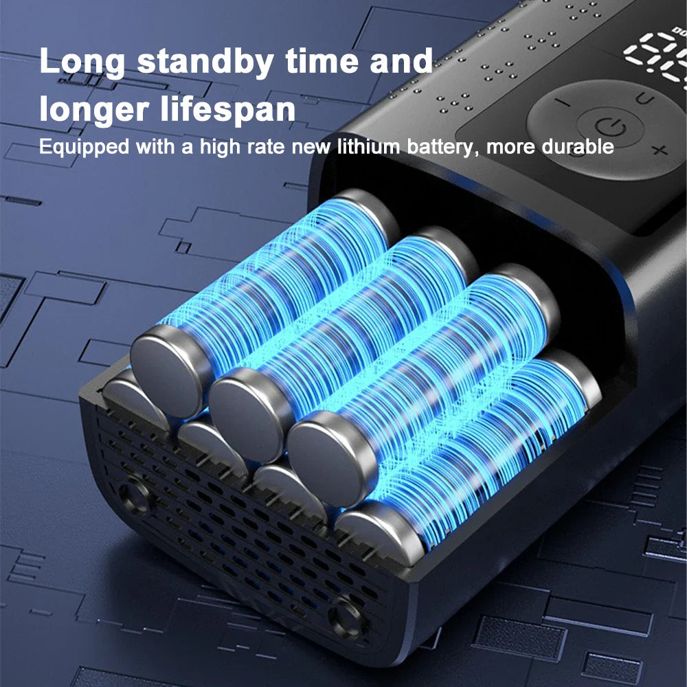 AirFlowPro™ 120W High-Pressure Air Pump – 17 L/min Air Flow, Compact & Portable Inflator